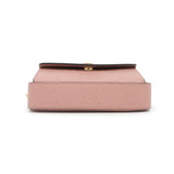 Gucci GG Super Mini ChainShoulder Bag Pink781554 Leather