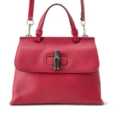 Gucci Daily 2WAY Handbag Red370831 Bamboo Leather