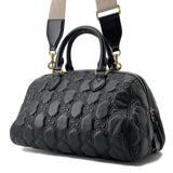 Gucci GGMatelasse 2wayTravel Bag Black702242 Leather