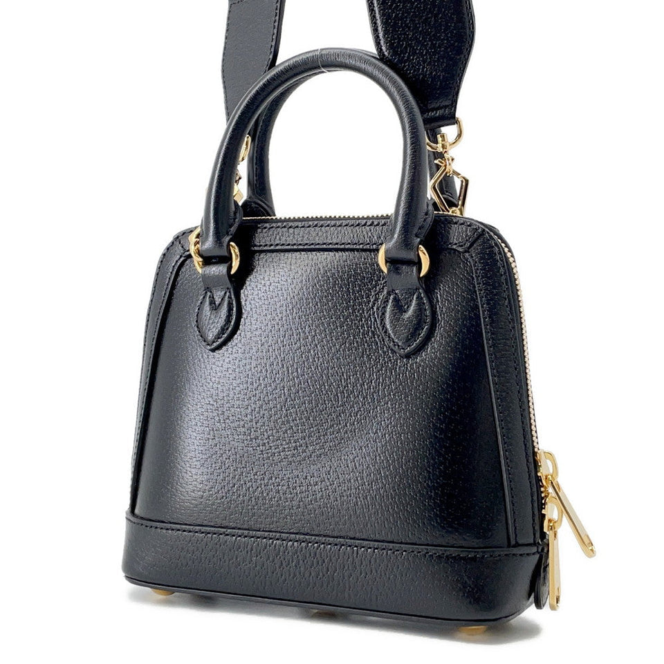 Gucci Guccixadidas Horsebit1955 Shoulder Bag Black677212 Leather