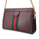 Gucci Ophidia ChainShoulder Bag Bordeaux503877 Leather Size Small
