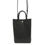 Gucci GG Super Mini 2WAY Bag Black790133 Leather