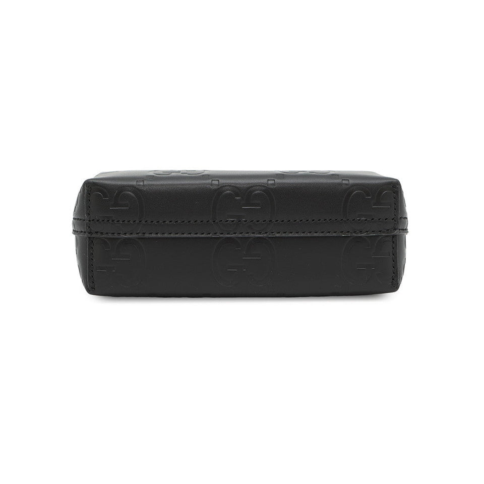 Gucci GG Super Mini 2WAY Bag Black790133 Leather