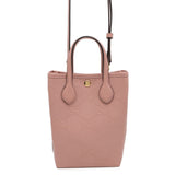 Gucci 2WAY GG Super Mini Bag Pink790133 Leather