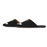Gucci Adidas collaboration Horsebit1955 mule slippers Black702211 Suede leather Size 36