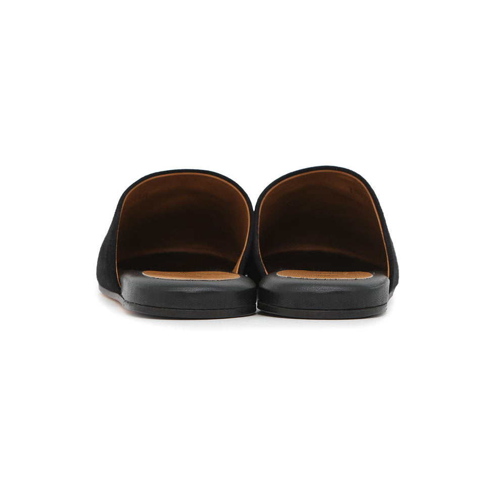 Gucci Adidas collaboration Horsebit1955 mule slippers Black702211 Suede leather Size 36
