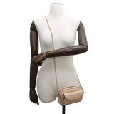 Gucci GG Super Mini ChainShoulder Beige781554 Leather
