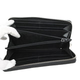 Gucci Interlocking G Zip Around Long Wallet Black575988 Leather
