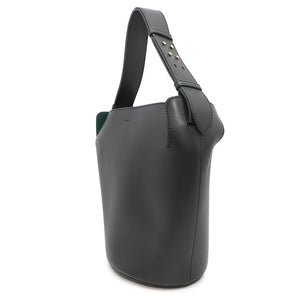 Burberry Bucket Shoulder Black40758901 Calf Leather