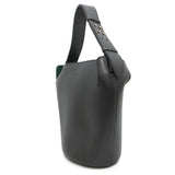 Burberry Bucket Shoulder Black40758901 Calf Leather