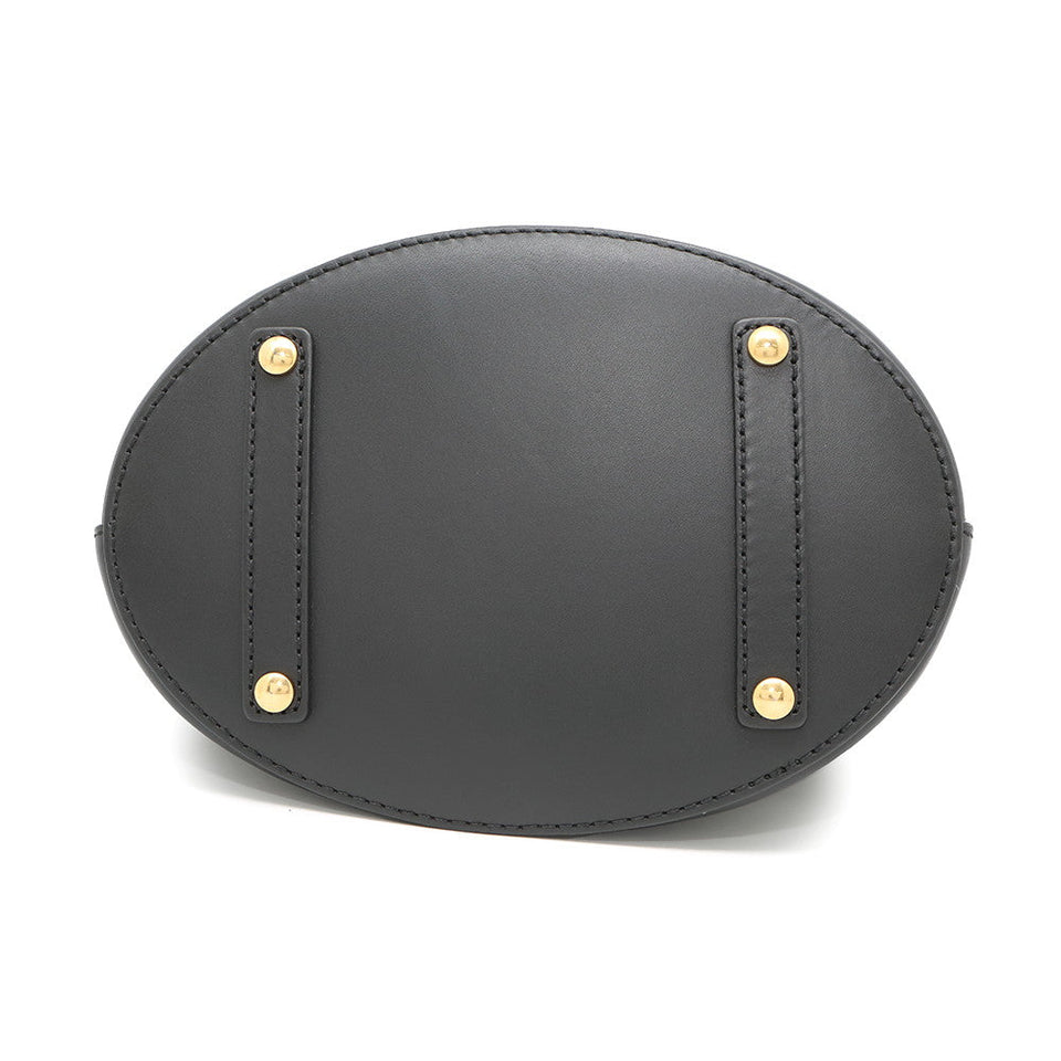 Burberry Bucket Shoulder Black40758901 Calf Leather