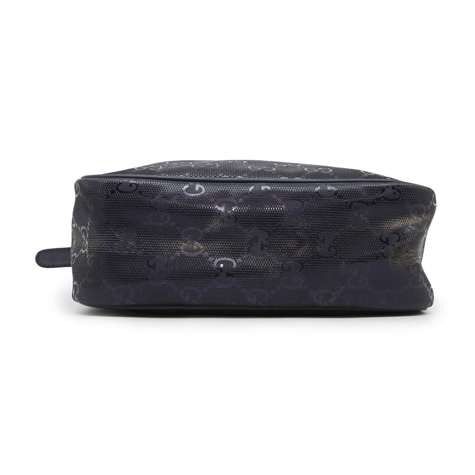 Gucci GG Imprime Shoulder Blue233268 GG Imprime Leather