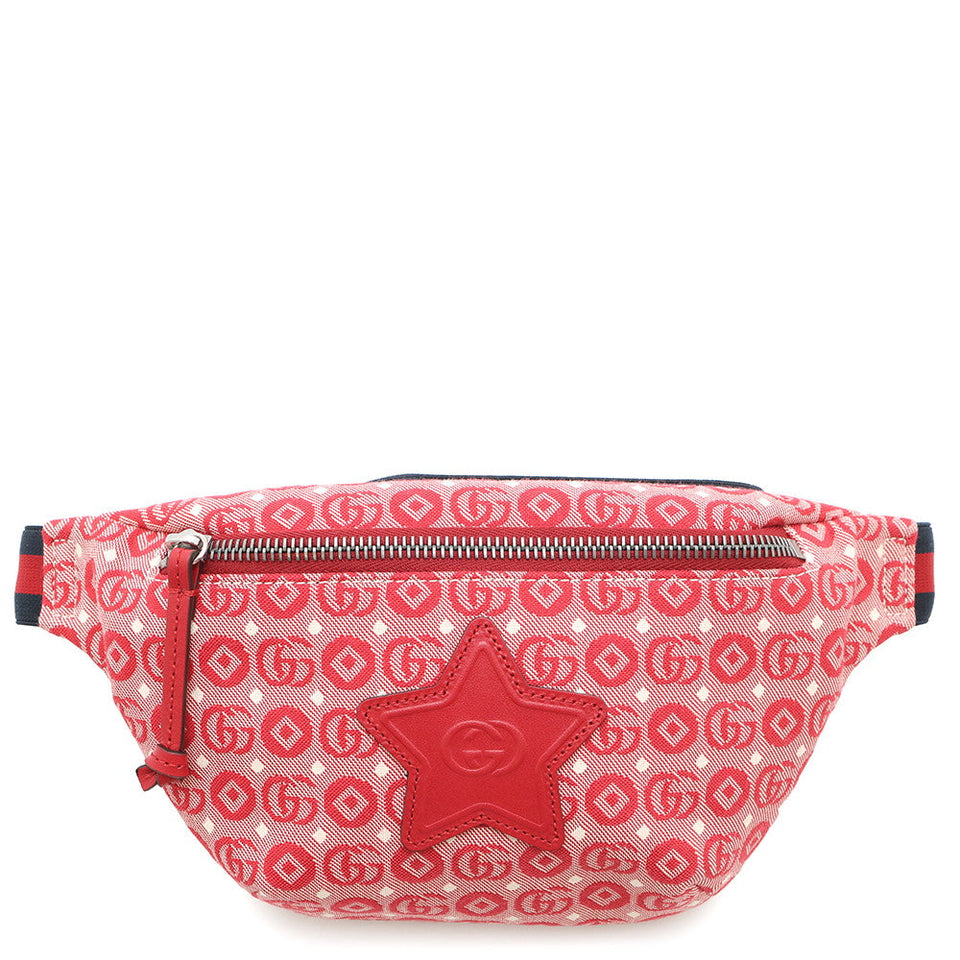Gucci Children's Star Crossbody Bag Red502095 Canvas