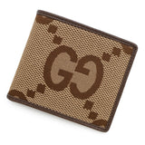 Gucci Jumbo GG Bifold Wallet Brown/Beige699308 GG Canvas/Leather