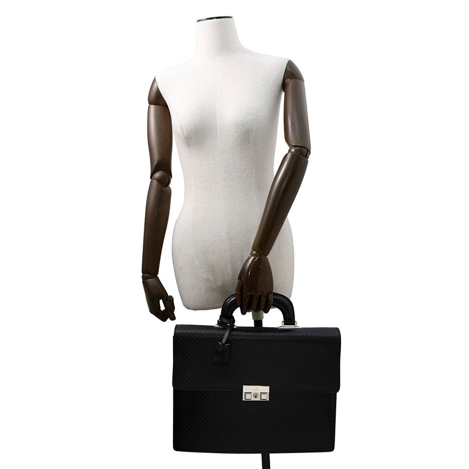 Gucci Diamante Business Bag Black201849 Leather