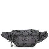 Gucci GG Recycled Polyester Belt Bag Gray/Black767934 Eco-friendly NylonGG Polyester