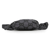 Gucci GG Recycled Polyester Belt Bag Gray/Black767934 Eco-friendly NylonGG Polyester