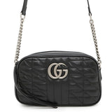 Gucci GG Marmont Shoulder Bag Black447632 Leather