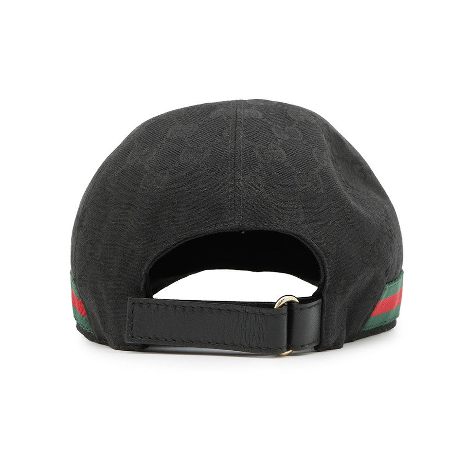 Gucci GG Canvas Cap Size L Black200035 Canvas