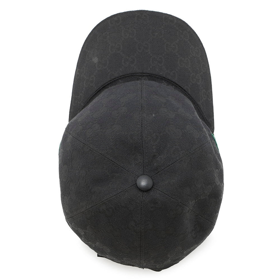 Gucci GG Canvas Cap Size L Black200035 Canvas
