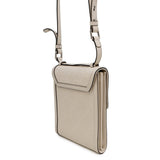 Gucci GG-embossed messenger bag White625782 Leather