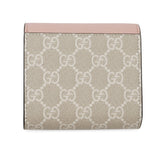 Gucci Double G Medium Wallet Pink/Beige598587 Leather/PVC