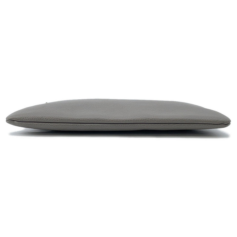 Gucci Bamboo Tassel Clutch Bag Gray449653 Leather
