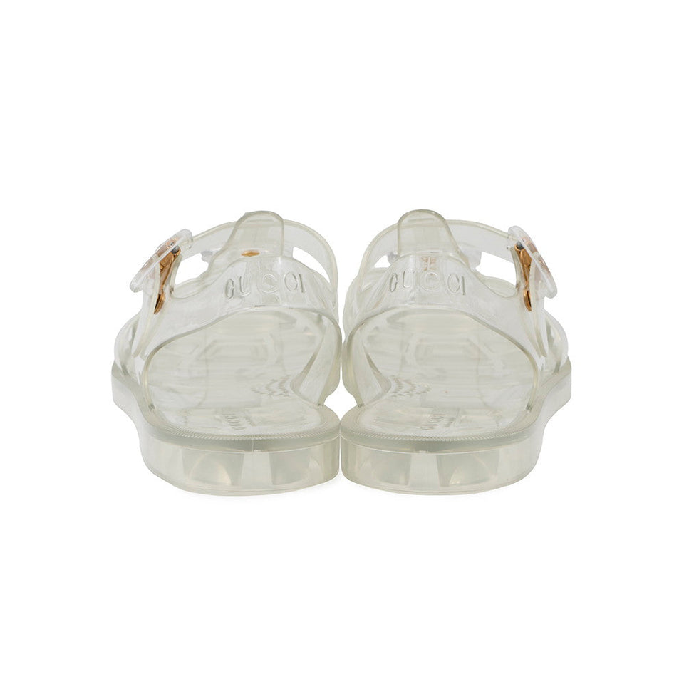 Gucci Sandals Transparent676970 Rubber Size 40