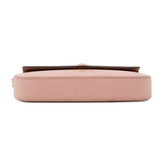 Gucci GG Super Mini Shoulder Bag Pink772794 Leather
