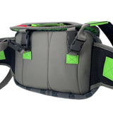 Gucci GG Backpack Green/Red/Gray752100 Nylon