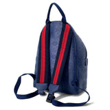 Gucci Double G Backpack Children's Navy271327 PVC