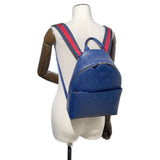 Gucci Double G Backpack Children's Navy271327 PVC