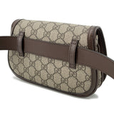Gucci GG Supreme Blondie Crossbody Bag Brown/Beige703807 Canvas Leather