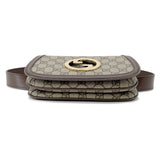 Gucci Blondie Belt Bag Beige/Brown703807 PVC Leather