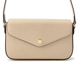 Gucci GG Super Mini Shoulder Bag Beige772794 Leather