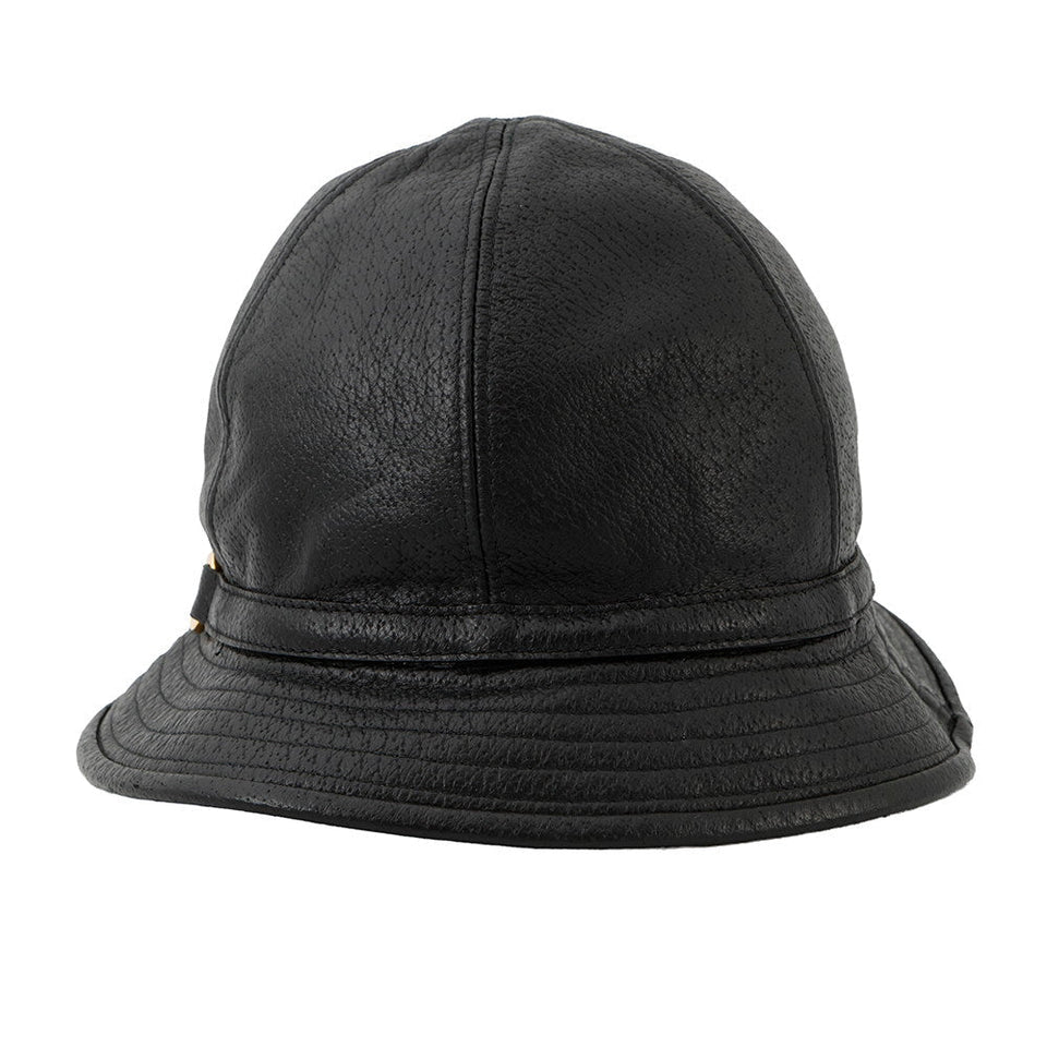 Gucci Horsebit bucket hat Size S Black666600 Lambskin