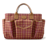 Gucci Children's Check Pattern Interlocking G Tote Bag Brown/Bordeaux628159 Canvas Leather