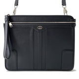 Gucci Interlocking G Messenger Bag Black735111 Leather