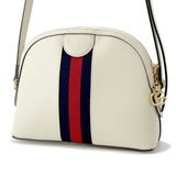 Gucci Ophidia Shoulder Bag White719881 Leather