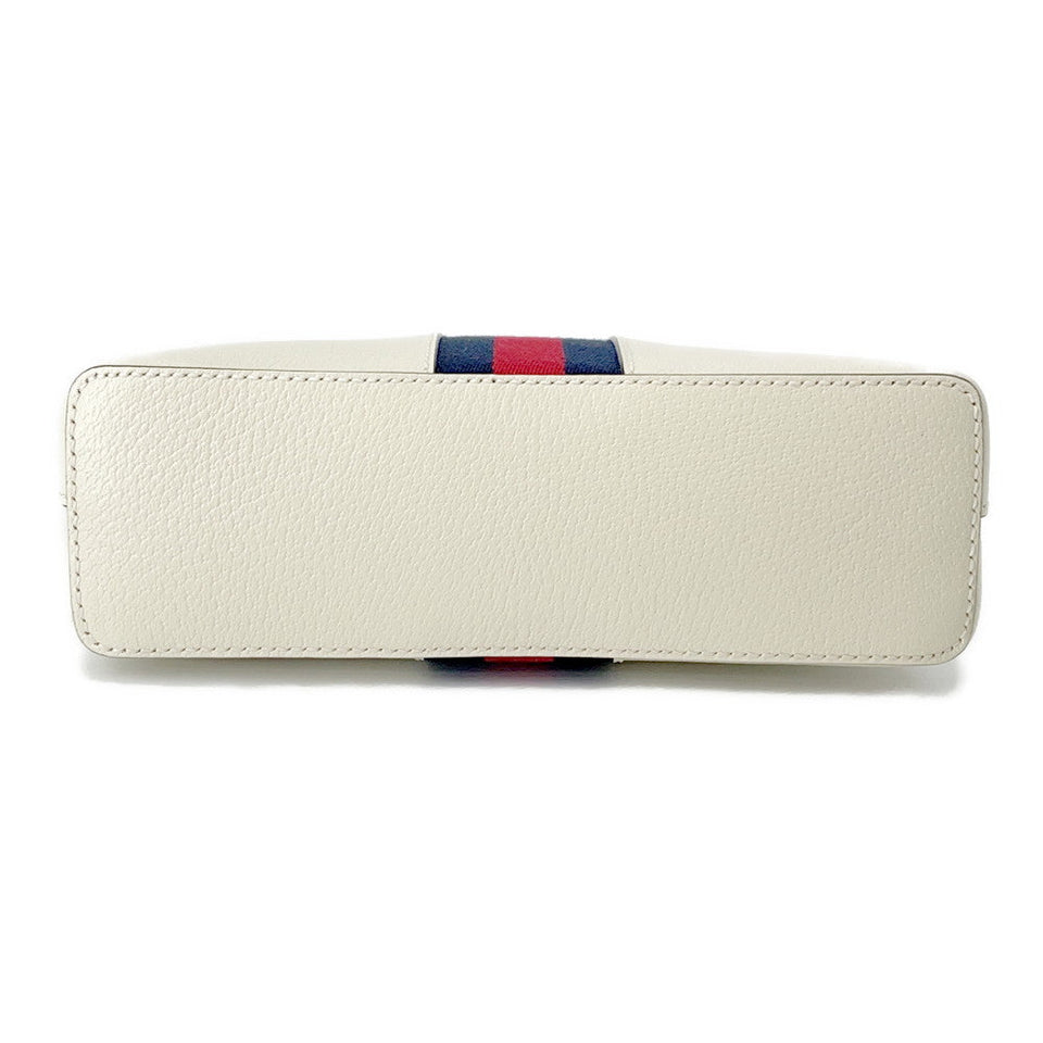 Gucci Ophidia Shoulder Bag White719881 Leather