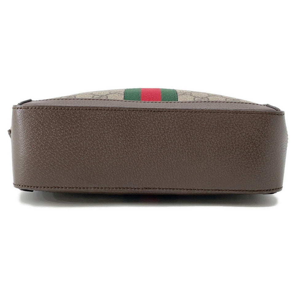 Gucci Ophidia GG Supreme Shoulder Bag Beige/Brown550622 PVC Leather