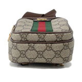 Gucci Ophidia GG Supreme Shoulder Bag Beige/Brown752565 PVC Leather