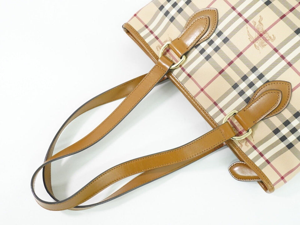 Luxury Burberry Nova Check Tote