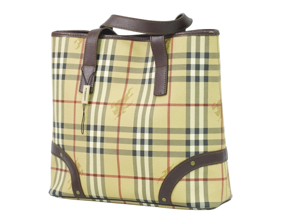 Luxury Burberry Nova Check Tote