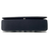 Burberry Roller ChainShoulder Black/White Canvas Leather