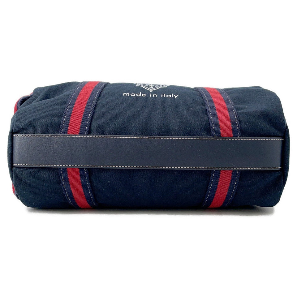 Gucci Printed Canvas Small Duffle Bag Dark Blue816865 Canvas