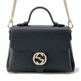 Gucci Interlocking G Bag Black510302 Leather