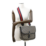 Gucci GG Canvas Children's Messenger Bag Navy/Beige793823 Canvas Leather