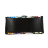 Gucci Gucci x BALENCIAGA The Hacker Project Flora Hourglass White/Black/Multicolor681697 Canvas Leather Size Small