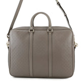 Gucci Diamante Briefcase Gray208463 PVC Leather